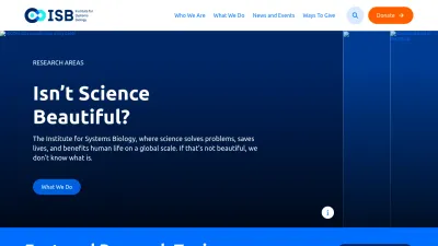 Screenshot of Isbscience.org
