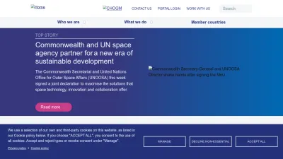 Screenshot preview of thecommonwealth.org