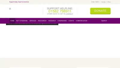 Screenshot preview of rettuk.org