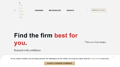 Screenshot preview of bestlawfirms.com