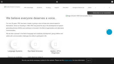 Screenshot preview of prentrom.com