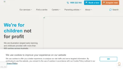 Screenshot preview of goodstart.org.au