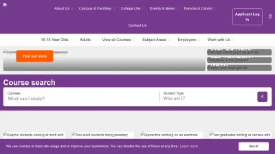 Screenshot preview of wvr.ac.uk