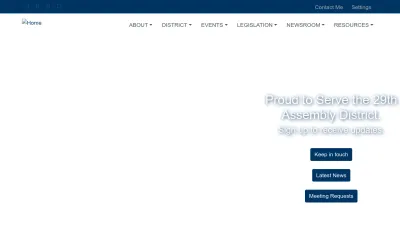 Screenshot preview of speaker.asmdc.org