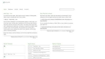 Screenshot preview of restingbell.net