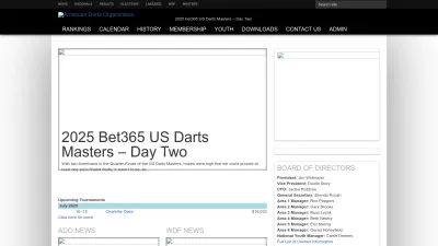 Screenshot preview of adodarts.com