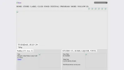 Screenshot preview of nublu.net