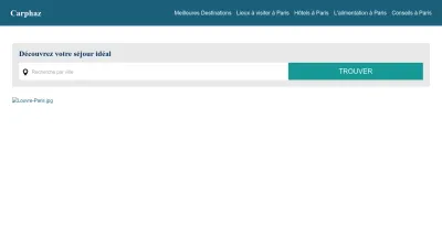 Screenshot preview of carphaz.com
