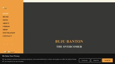 Screenshot preview of bujubanton.com