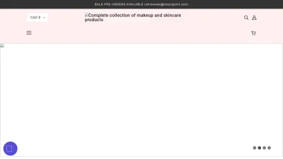 Screenshot preview of beautyjoint.com