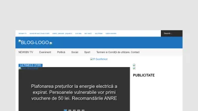 Screenshot preview of newsbv.ro