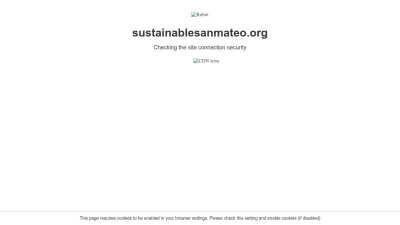 Screenshot preview of sustainablesanmateo.org