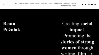 Screenshot preview of beata.com