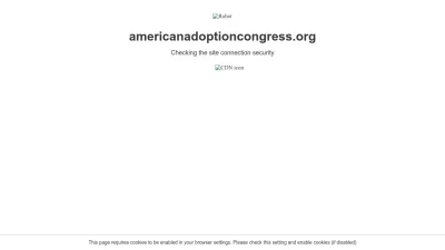 Screenshot preview of americanadoptioncongress.org