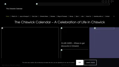 Screenshot preview of chiswickcalendar.co.uk
