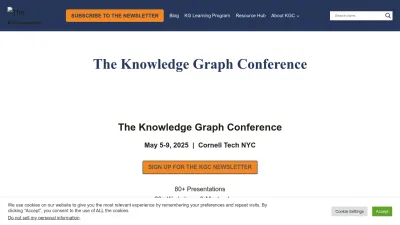 Screenshot preview of knowledgegraph.tech