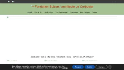Screenshot preview of fondationsuisse.fr