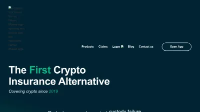 Screenshot preview of nexusmutual.io
