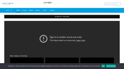 Screenshot preview of mn24.it