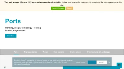 Screenshot preview of moffattnichol.com