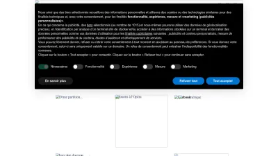 Screenshot preview of bne.fr
