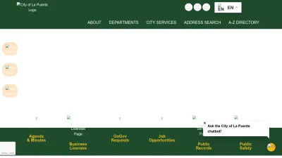 Screenshot preview of lapuente.org