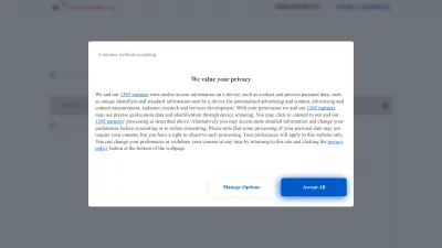 Screenshot preview of senzacolonnenews.it