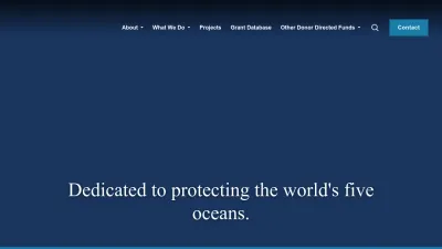 Screenshot preview of oceans5.org