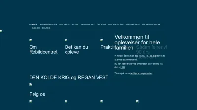 Screenshot preview of rebildcentret.com