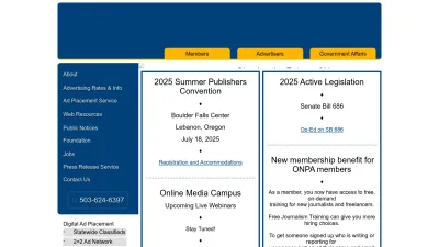 Screenshot preview of orenews.com