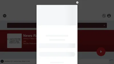 Screenshot preview of newsradio1410.iheart.com
