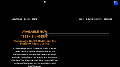Screenshot preview of marclamonthill.com