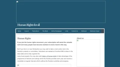 Screenshot preview of ukcouncilhumanrights.co.uk