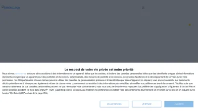 Screenshot preview of mfi.fr