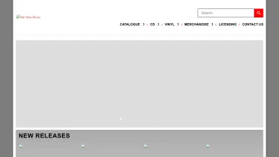 Screenshot preview of notnowmusic.com