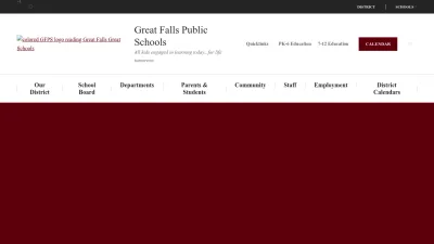 Screenshot preview of gfps.k12.mt.us