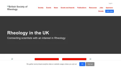 Screenshot preview of bsr.org.uk