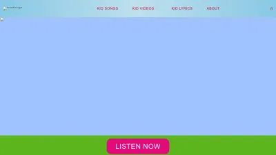 Screenshot preview of kidsongs.com