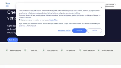 Screenshot preview of felix.net