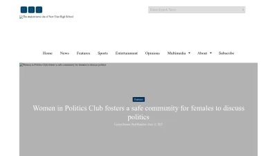 Screenshot preview of newtriernews.org