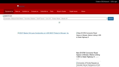 Screenshot preview of cegltd.com