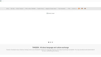 Screenshot preview of tandemcity.info