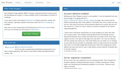Screenshot preview of moowrap.net