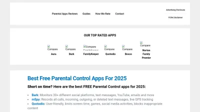 Screenshot preview of parentalcontrolnow.org