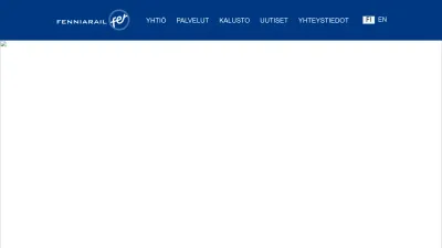 Screenshot preview of fenniarail.fi