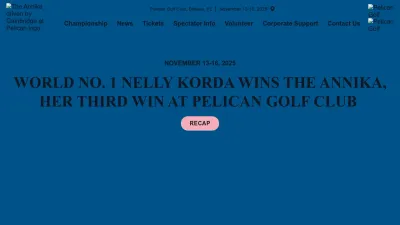 Screenshot preview of theannika.com
