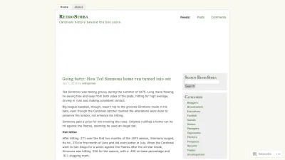 Screenshot preview of retrosimba.com