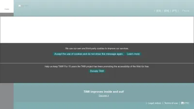 Screenshot preview of tawdis.net