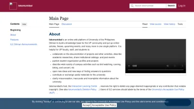 Screenshot preview of iskomunidad.upd.edu.ph