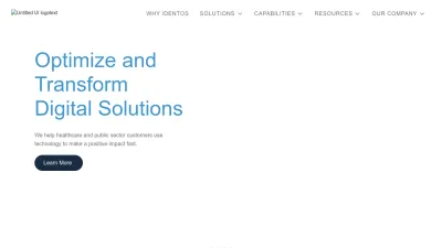 Screenshot preview of identos.com